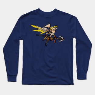 Overwatch - 16-Bit Mercy Long Sleeve T-Shirt